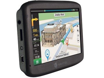 Navitel F300 displej